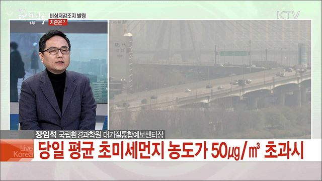 초미세먼지 비상···대응 과제는?