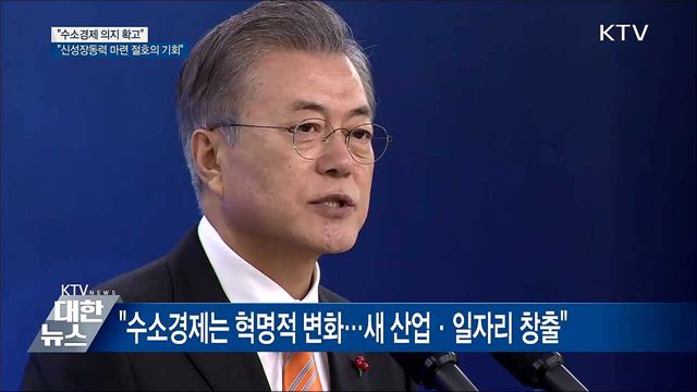 "수소경제 의지 확고···신성장동력 마련 절호의 기회"