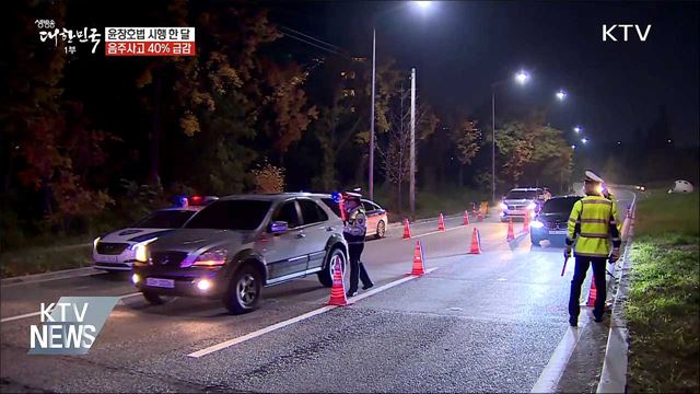 윤창호법 한 달···음주사고 40% 급감