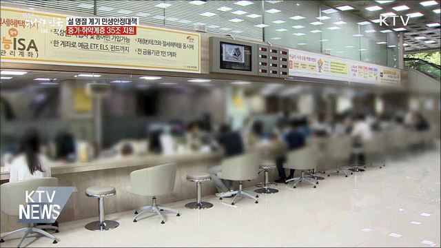 35조 풀어 중소기업·취약계층 지원