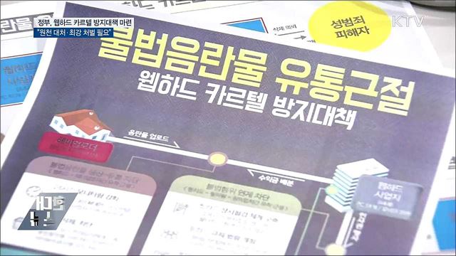 "최강 처벌 필요"···'웹하드 카르텔' 뿌리 뽑는다