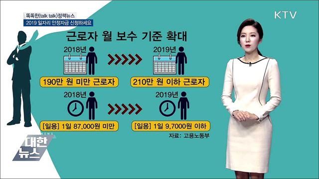 2019 일자리 안정자금 신청하세요 [똑똑한 정책뉴스]