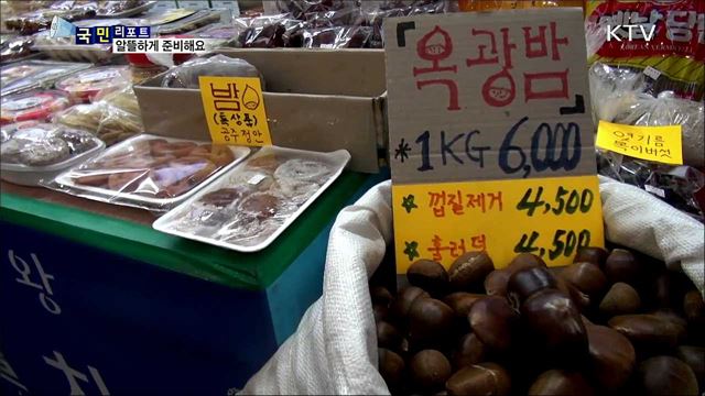 알뜰한 설 명절 준비해요···전통시장 북적