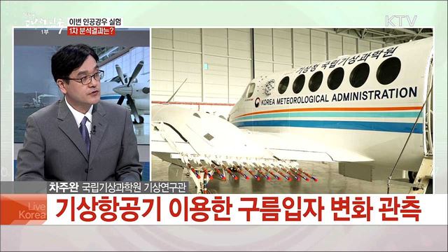 인공강우 실험 결과 1차 발표···내용과 실용화 과제는?
