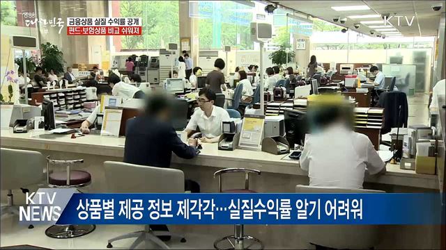 연말부터 금융상품 실질 수익률 안내 의무화