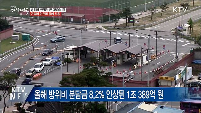 방위비 분담금 '1조 389억' 어디에 쓰나