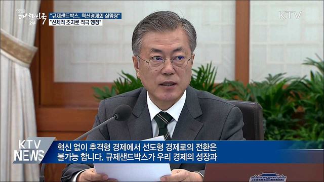 "규제샌드박스, 혁신경제의 실험장···적극 운용해야"