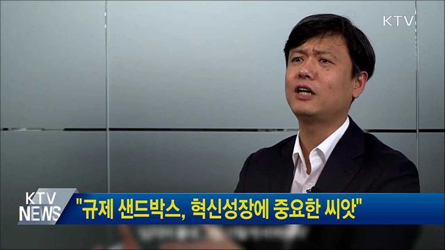 "규제 샌드박스, 혁신성장에 중요한 씨앗"