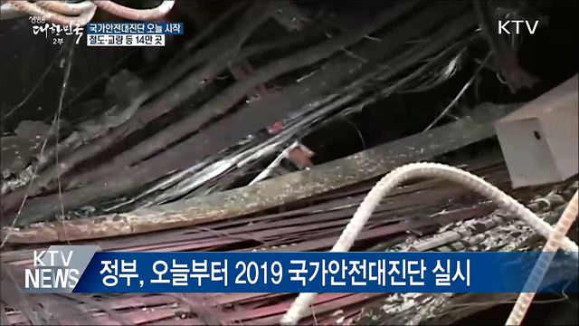 국가안전대진단 오늘 시작···14만 곳 점검 대상