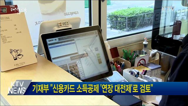 기재부 "신용카드 소득공제 '연장 대전제'로 검토"