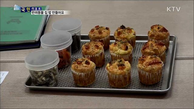 정성·영양 만점···반려동물 집 밥 만들어요