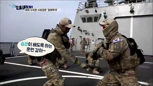 해외 누리꾼 사로잡은 대한민국 청해부대