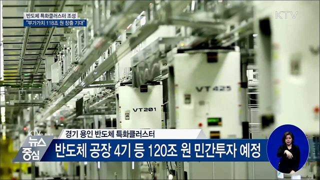 홍남기 "반도체 특화클러스터 부가가치 188조"