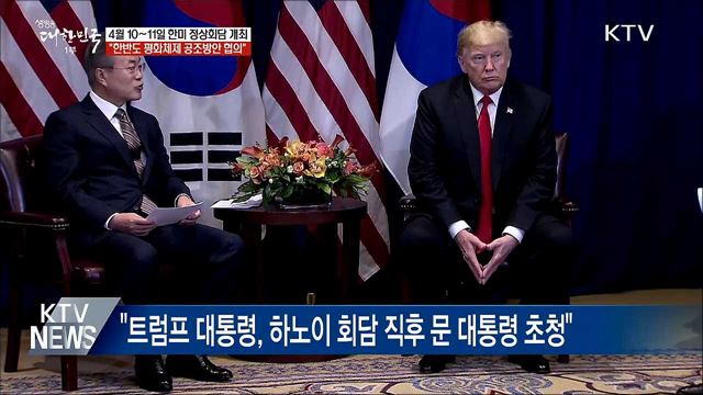 문 대통령, 다음달 10일 방미···한미 정상회담