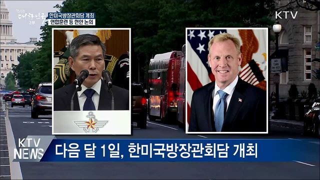 다음 달 1일 '한미국방장관회담' 개최