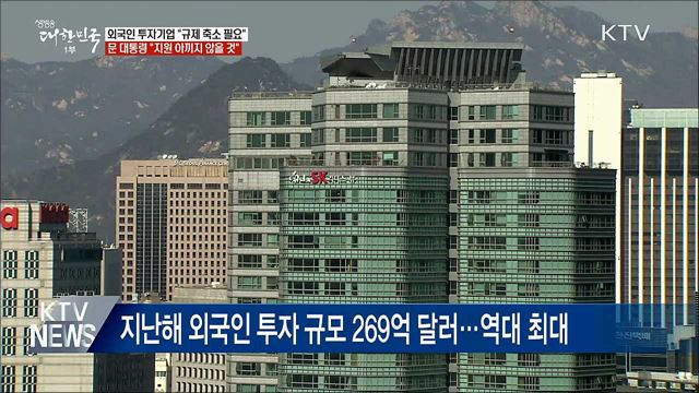 "규제 축소 필요하다"···靑 "선순환 노력"