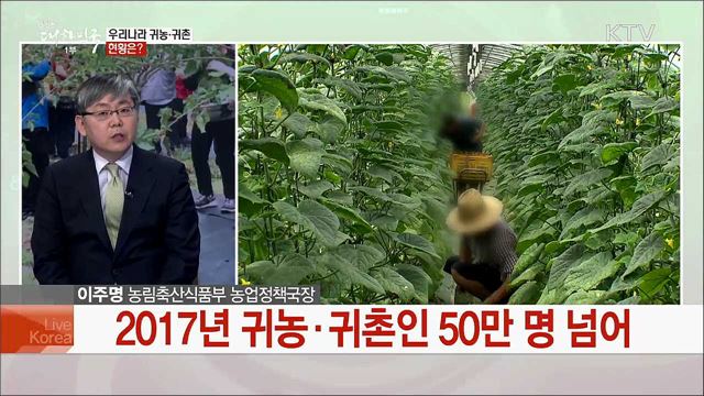 "늘어나는 귀농·귀촌인"···실효성 높인 지원 대책은?