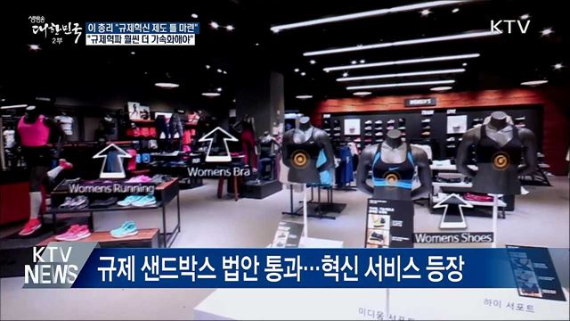 "규제혁신 새 틀 완성···훨씬 더 가속화해야"