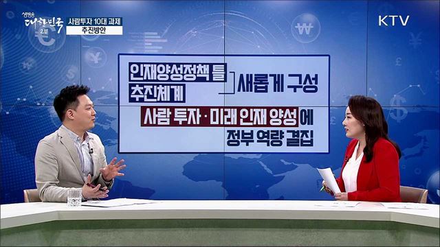 사람투자 10대 과제 추진방안 [경제&이슈]