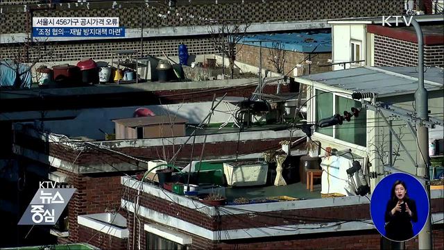 국토부 "서울 8개구 개별주택 공시가격 오류"