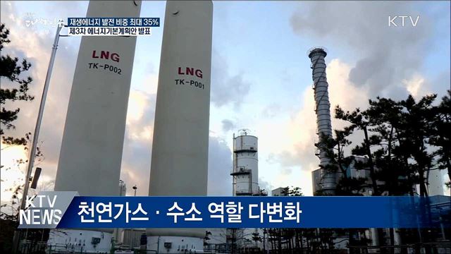 2040년 재생에너지 비중 35%까지 확대