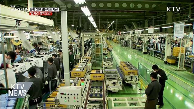 올해 청년 고용지표 개선···"일자리 정책 효과"