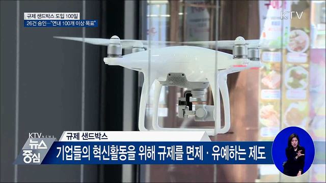 규제 샌드박스 도입 100일···"연내 100개 승인 목표"