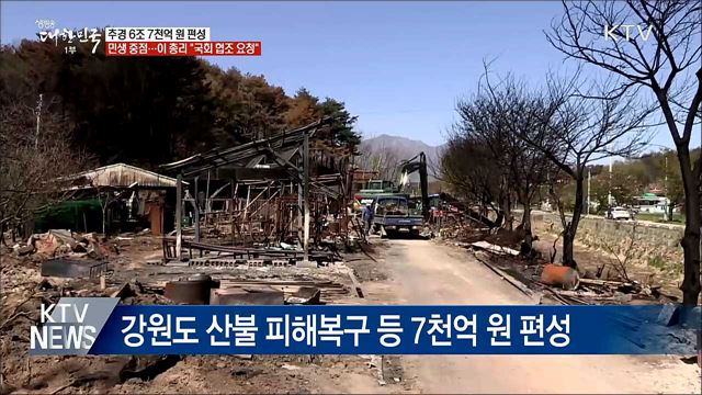 '미세먼지·민생' 추경 6조 7천억 편성