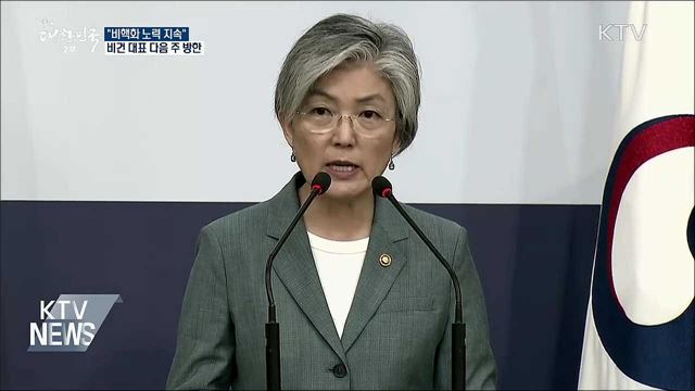 "비핵화 노력 지속···대북특사 등 여러 방안 고민"