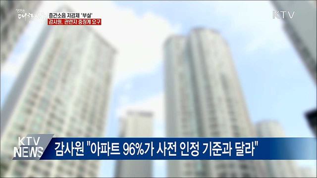 층간소음 저감제 '부실'···중징계 요구