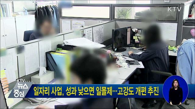 일자리 사업, 성과 낮으면 일몰제···고강도 개편 추진