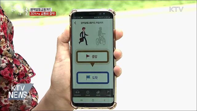 30%+α 교통비 절약 '광역알뜰교통카드'