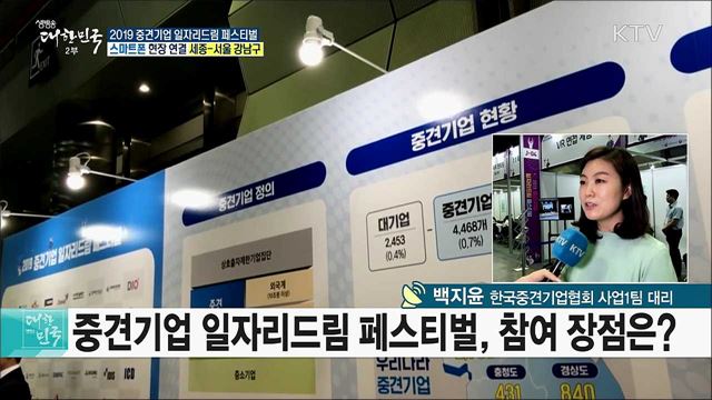 좋은 일자리 창출의 산실! 중견기업 일자리드림 페스티벌