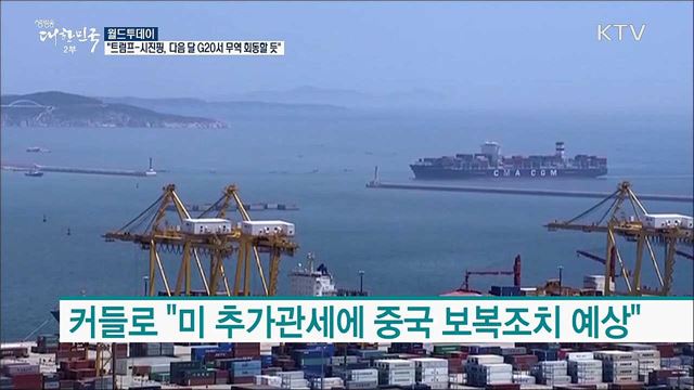 "트럼프-시진핑, 다음달 G20서 무역 논의할듯" [월드투데이]