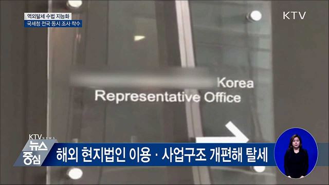 역외탈세 수법 진화···세무조사로 정조준