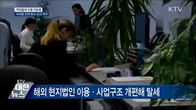 역외탈세 수법 진화···세무조사로 정조준