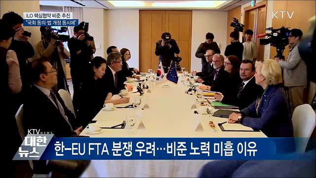 ILO 핵심협약 비준 추진···"국회 동의·법 개정 동시에"