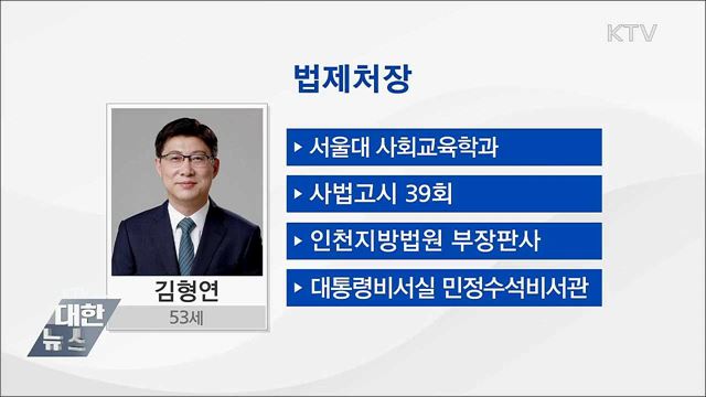 문 대통령, 신임 국세청장에 김현준 서울청장 지명