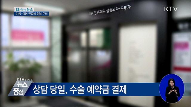 미용·성형 진료비 선납 피해 증가