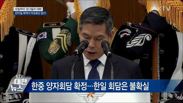 오늘부터 '샹그릴라 대화'···북핵 수석대표단 참가