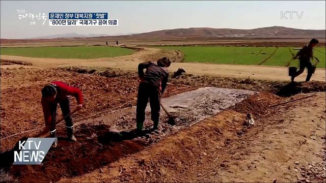 정부, '800만 달러' 대북 인도지원 확정