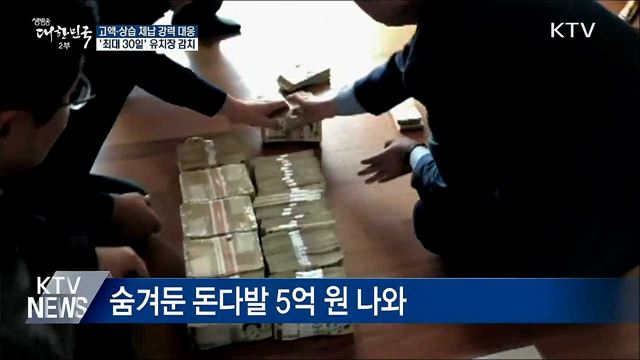 고액·상습 체납자 '최대 30일' 유치장에 가둔다