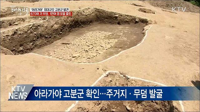 경남 창원서 아라가야 최대 규모 고분군 발굴