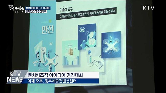 정책아이디어 한자리에···'벤처형조직 경진대회'