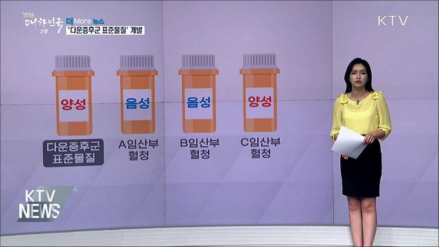 '다운증후군 표준물질' 개발···산전검사 정확도↑