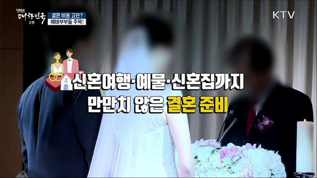 결혼 비용 고민? 예비부부들 주목! [정책톡! 돈이툭!]