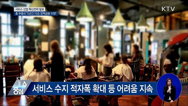 "유망 서비스업에 5년간 70조 정책금융 지원"