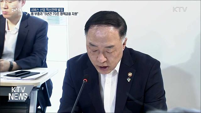 "유망 서비스업에 5년간 70조 정책금융 지원"