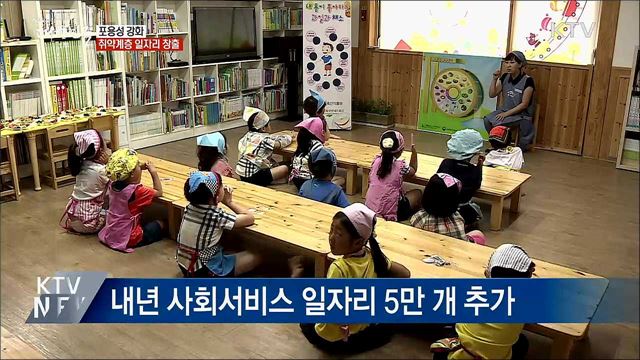 하반기, 취약계층 일자리창출에 속도