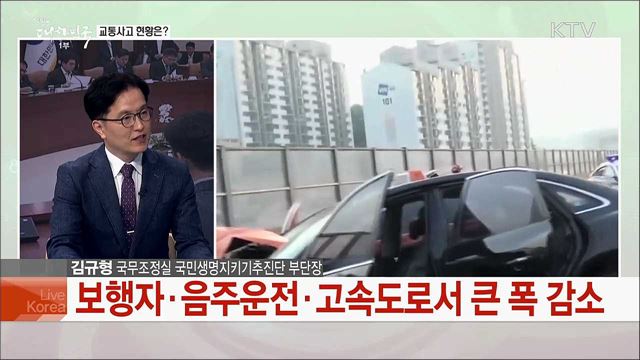 '국민생명지키기 3대 프로젝트' 상반기 추진 상황과 앞으로의 계획은?